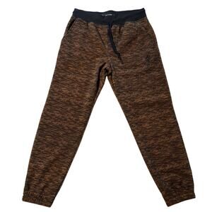 Akademiks Men’s Activewear Pants Brown L Polyester Jogger Sweatpants